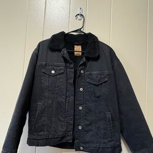 GAP Black Jean Jacket Classic Denim Style